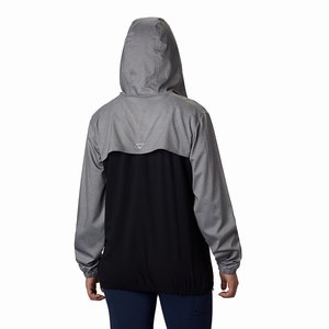 Columbia PFG Tamiami™ Hoodie Dam Svarta/Grå (HGOZQ3906)